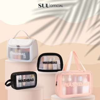 Túi Đựng Mỹ Phẩm WASHBAG, Túi Đựng Đồ Trang Điểm, Đồ Cá Nhân Du Lịch Chống Thấm Nước 3 Size 3 Màu