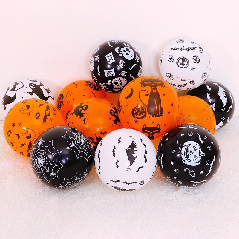 Set 10 quả bóng bay Halloween