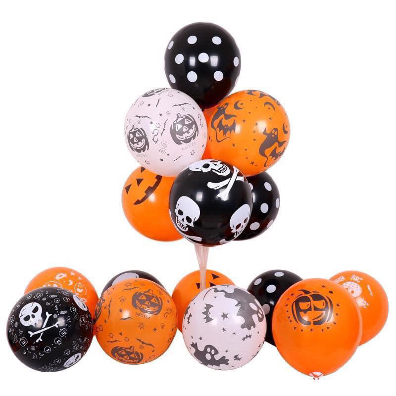 Set 10 quả bóng bay Halloween
