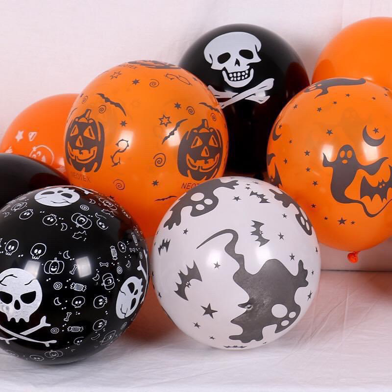 Set 10 quả bóng bay Halloween