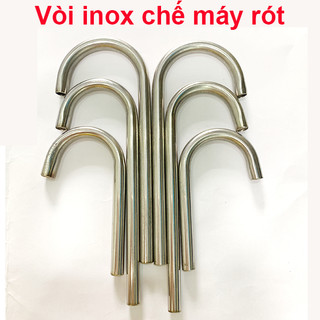Vòi Inox D40 hoặc D50 dài 120mm / 80mm dùng thiết kế máy rót nước