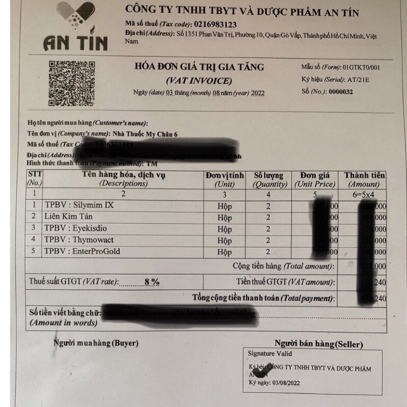 Siro tăng cường đề kháng Thymowact - Thymomodulin, betaglucan, kẽm