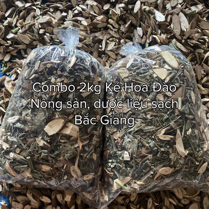 Combo 2KG Ké hoa đào khô sạch