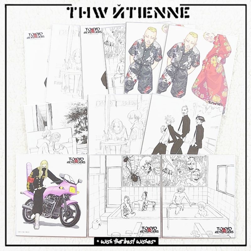 Shikishi nhân vật TOKYO REVENGERS TR exhibition chính hãng