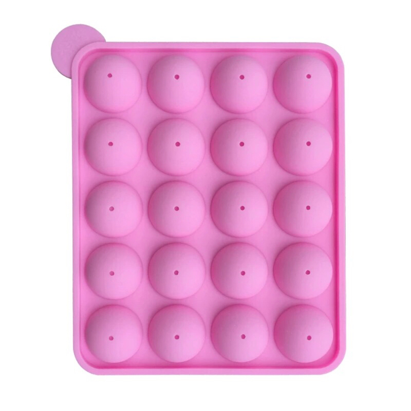 Khuôn silicon làm bánh,kẹo,mochi nước,rau câu bi,su kem tròn