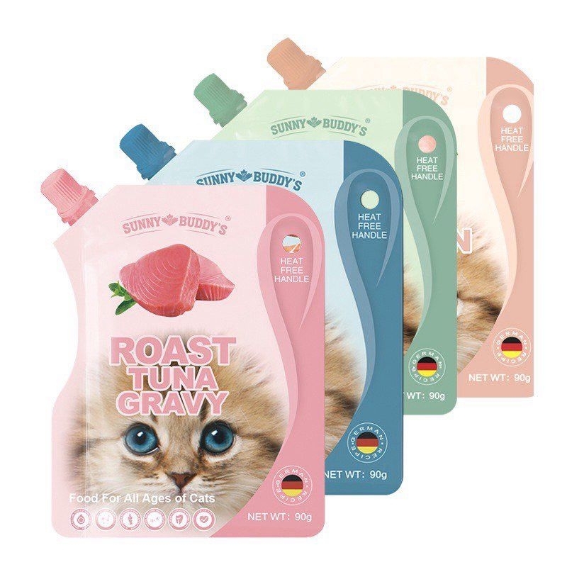 Sup thưởng nắp vặn Sunny Buddy 90g thơm ngon cho mèo