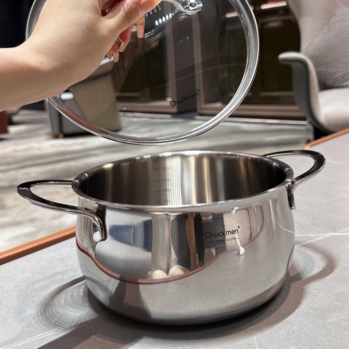 Nồi inox Chockmen đúc liền 20cm