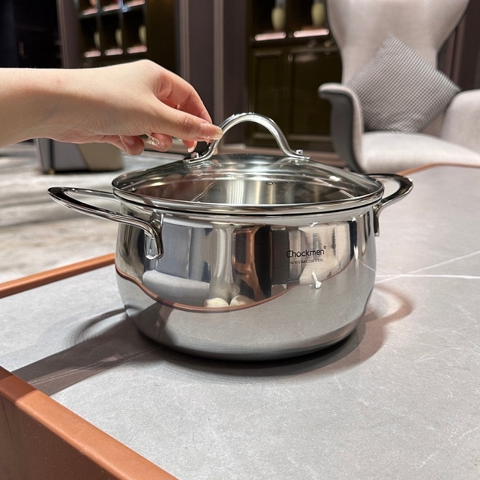 Nồi inox Chockmen đúc liền 20cm