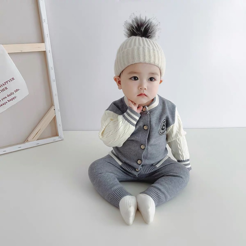 Set Bộ Len cao cấp Quảng Châu size nhí