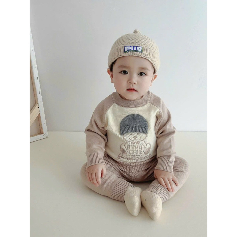 Set Bộ Len Kute size nhí hàng Quảng Châu cao cấp