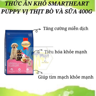 Thức ăn cho chó con Smart Heart Puppy 400gr