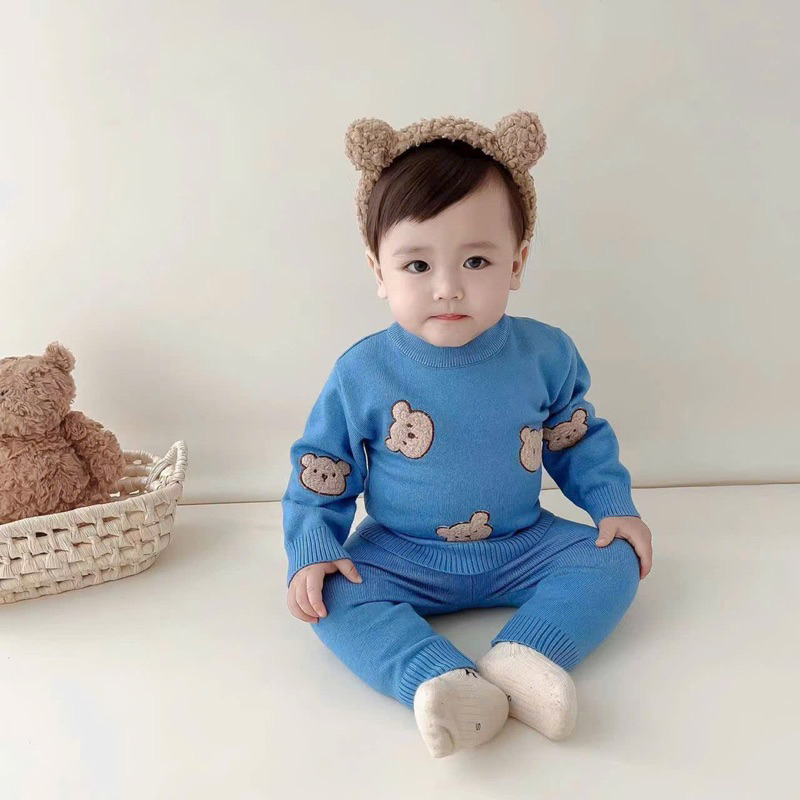 Set Bộ Len Body Size nhí hàng Quảng Châu cao cấp cho bé
