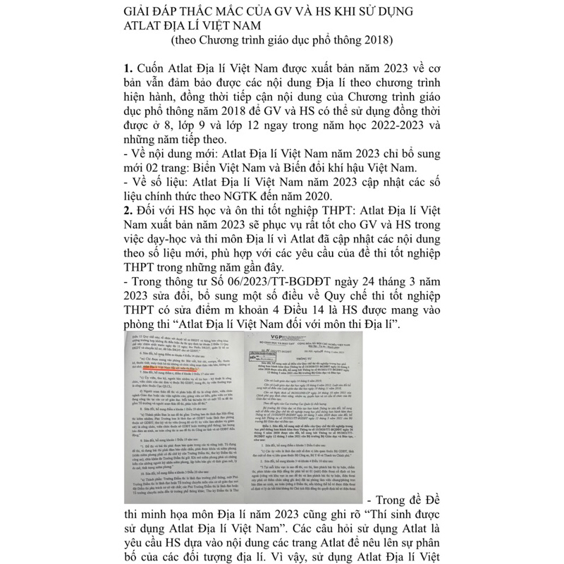 Atlat Địa Lí Việt Nam