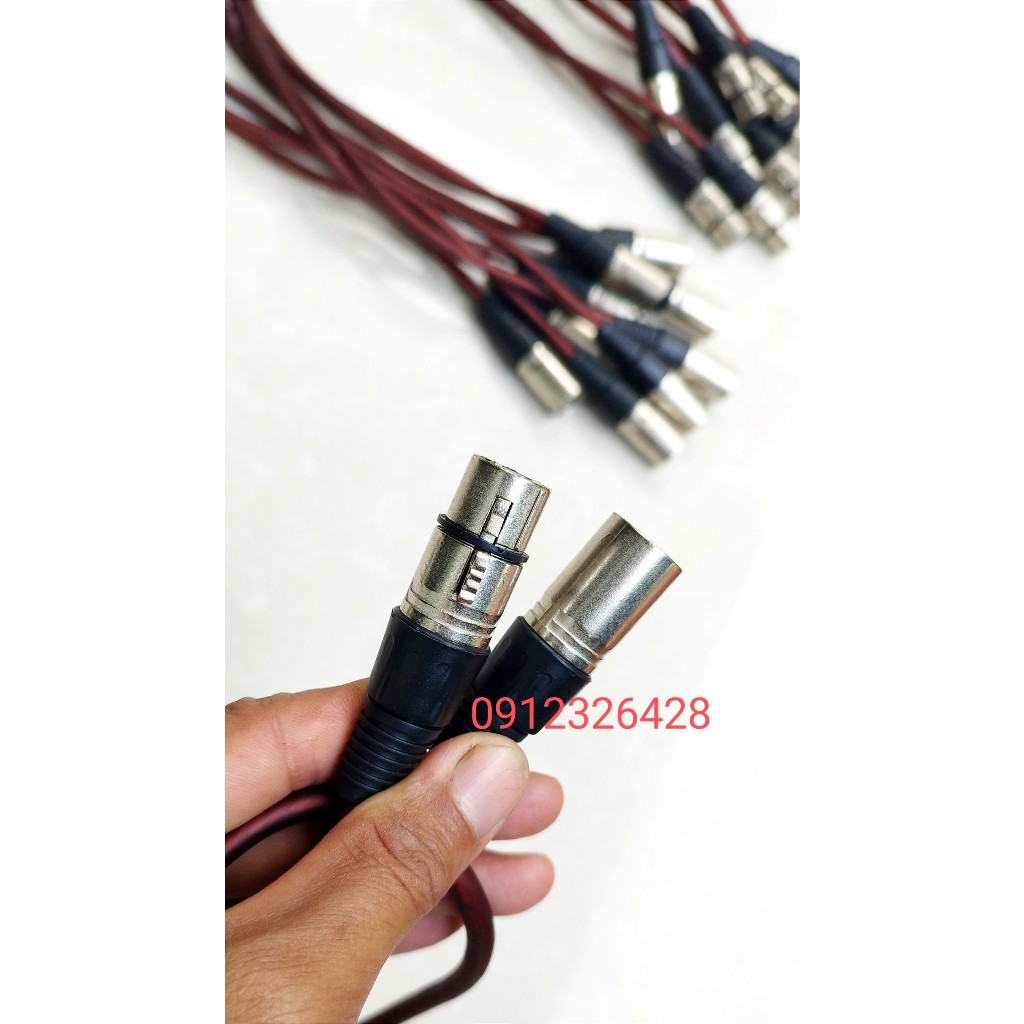 DÂY KẾT NỐI CANON 2 ĐẦU ĐỰC CÁI, JAC CANON - GIÁ THEO LỰA CHỌN SỐ LƯỢNG