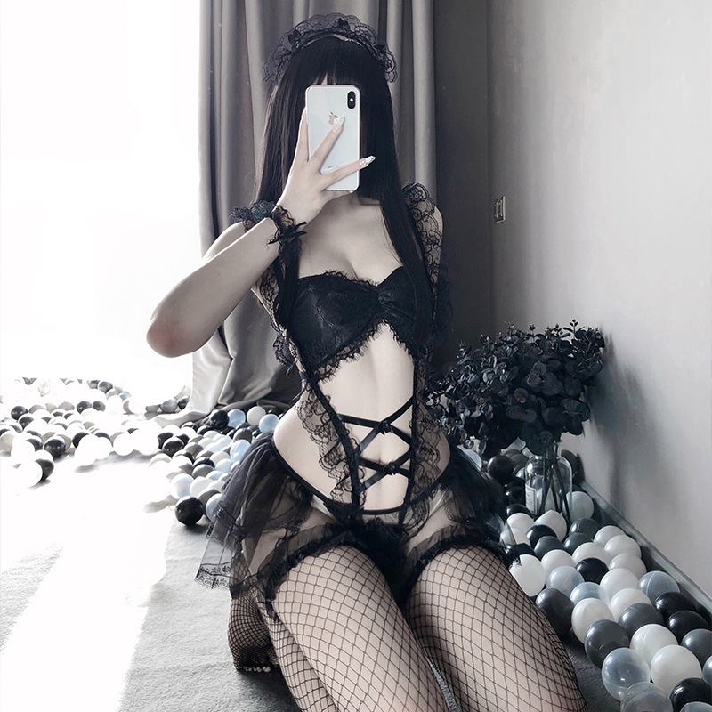 Váy Ngủ Sexy Cosplay Hầu Gái Quyến Rũ P014