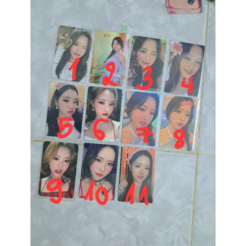 CARD CHÍNH HÃNG BO GÓC LOONA ASSEMBLE LOOSSEMBLE OLIVIA HYE HYEJU