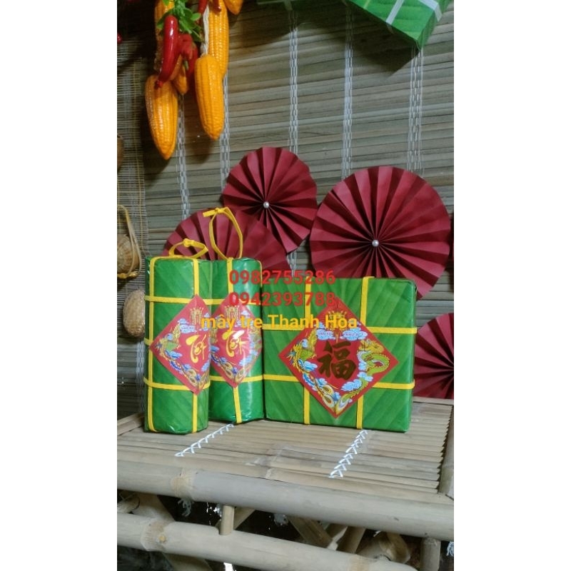 combo bánh chưng, bánh tét mô hình [20.22c]