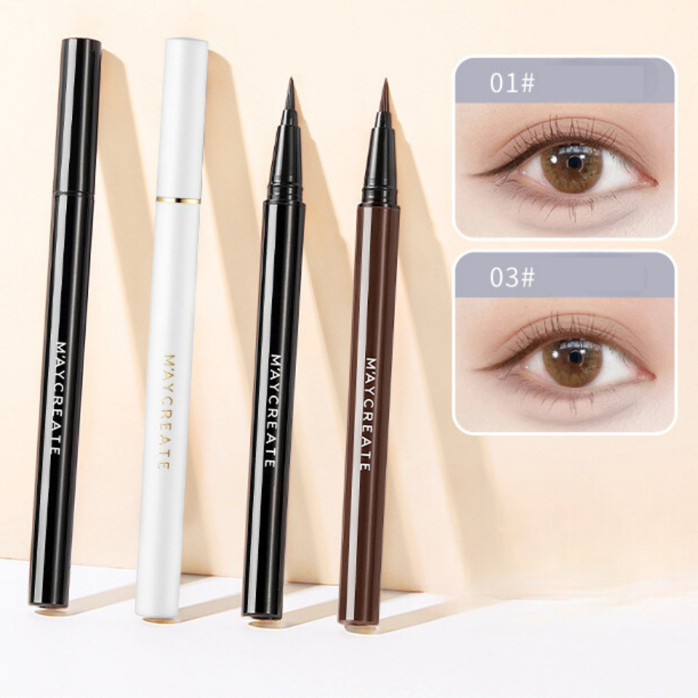 Bút Kẻ Mắt MAYCREATE Eyeline Siêu Bền Màu, Chống Nước Không Lem Không Trôi Đường Kẻ Sắc Nét