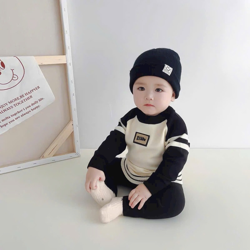 Set Bộ Len Cao cấp Quảng Châu cho bé trai