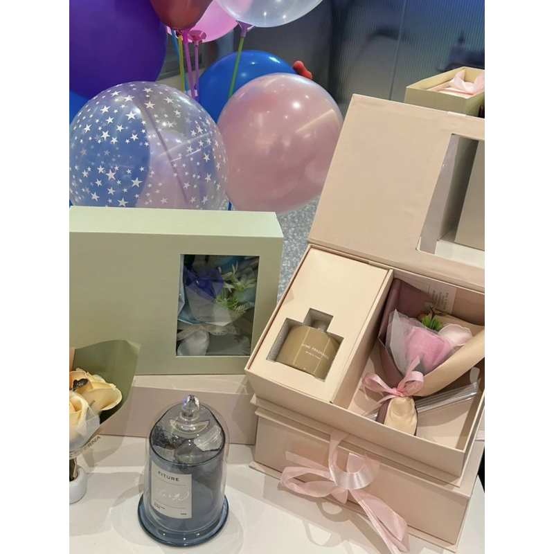 Set Quà Tặng 20/10; 20/11 Tinh Dầu Và Hoa