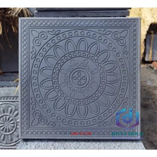 Khuôn đổ gạch lát sân vườn 40 x 40 cm mk04