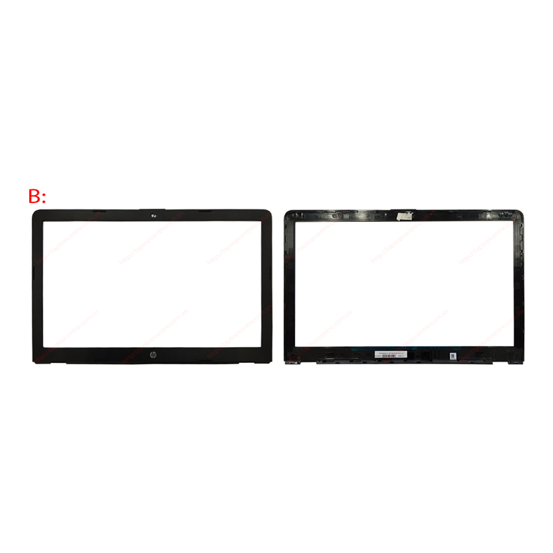 Vỏ B HP Pavilion 15-BS  Đen Nhựa Vân kẻ trám nhỏ & 15-BS 15-BW 250-G6 255-G6  AP204000300