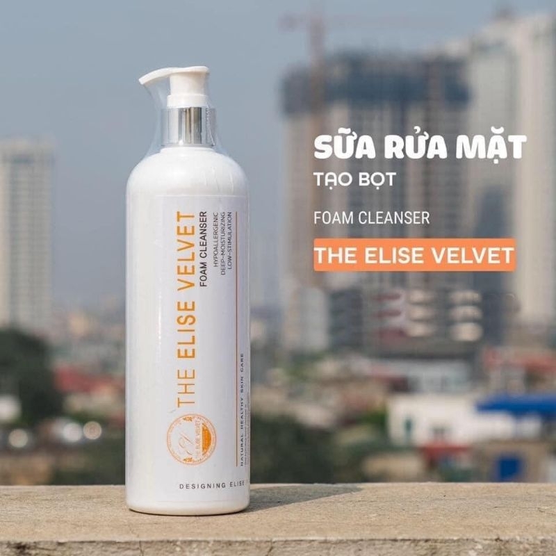 Sữa rửa mặt The Elise Velvet Lindsay 500ml
