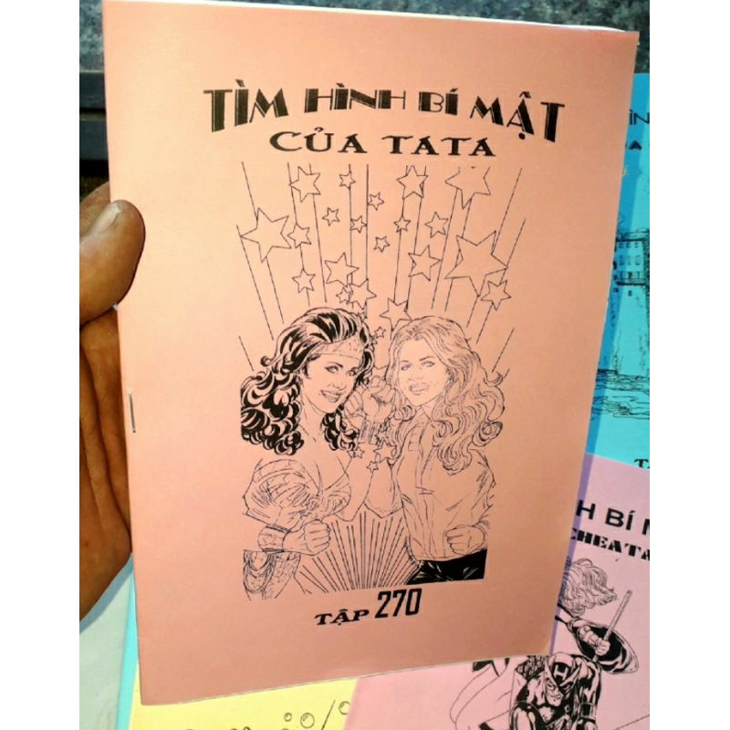 Trò chơi tuổi thơ 5 tập Tìm hình bí mật tô màu của TATA hoặc Cheata