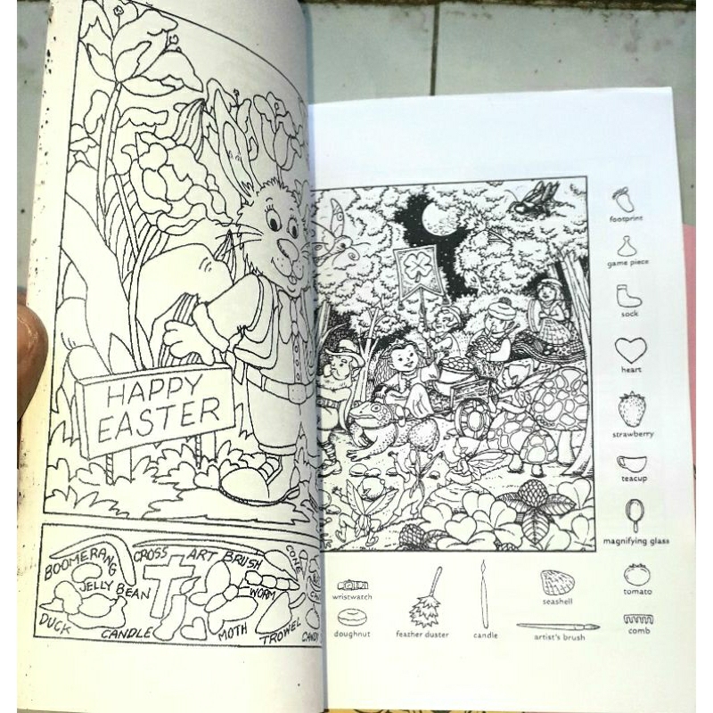 Trò chơi tuổi thơ 5 tập Tìm hình bí mật tô màu của TATA hoặc Cheata