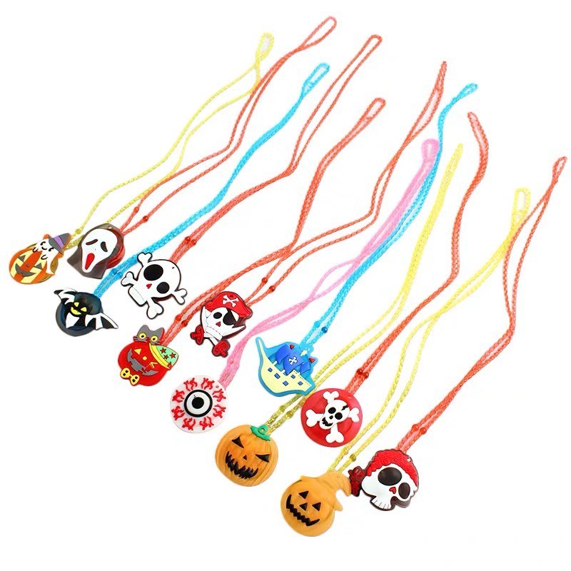Vòng Cổ Halloween Phát Sáng Nhiều Mẫu Cho Bé