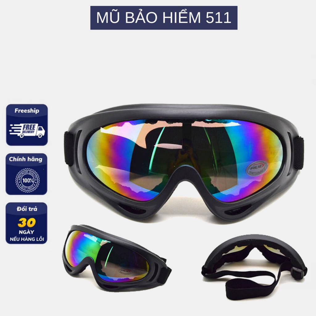 Kính UV400 7 màu Chuyên Phượt