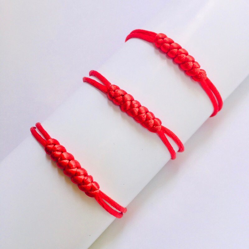 Vòng tay đỏ may mắn/ vòng tay đan- dây bện/ lắc tay/ tình bạn/ cặp đôi