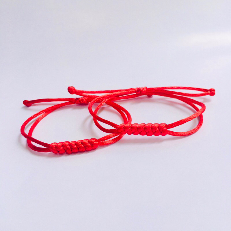 Vòng tay đỏ may mắn/ vòng tay đan- dây bện/ lắc tay/ tình bạn/ cặp đôi