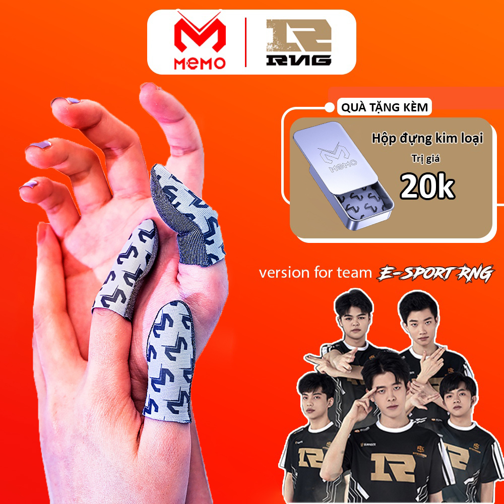 Găng tay chơi game,bao tay chơi game, sợi bạc 24 kim cao thông thoáng,cực nhạy Shezi,Memo