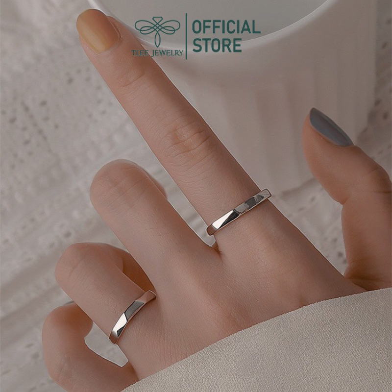 Nhẫn trơn phong cách cá tính