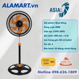Quạt đứng turbo Asia VY639891 90w êm, mát xa phù hợp không gian rộng