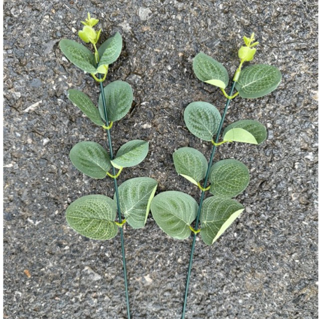 Cành lá táo rời 1 nhánh điểm bó hoa, trang trí bó hoa, cắm điểm hoa lụa, hoa handmade, trang trí phòng