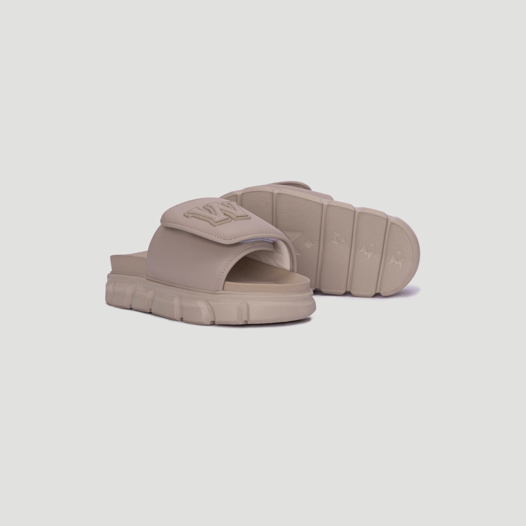 Dép Nam Nữ THEWOLF W SLIDE SANDAL - BEIGE