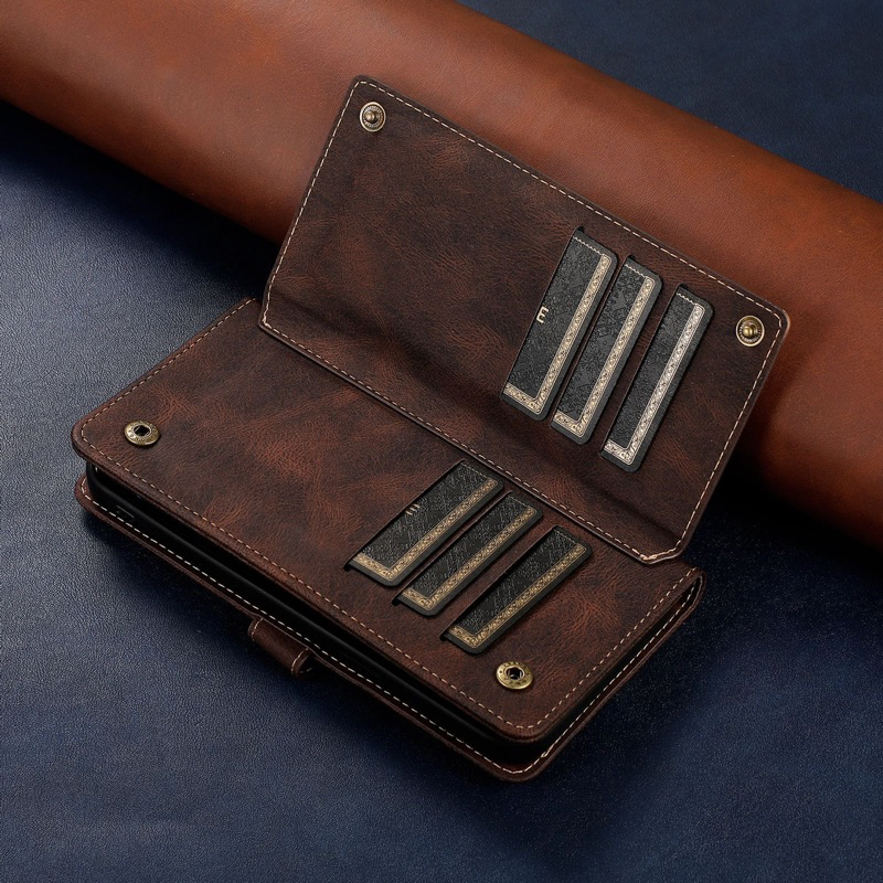 Bao da iphone cao cấp có ngăn đựng thẻ iphone 6 6plus 7 7plus 8 8plus x xr xsmax 11 11pro 11promax 12 12pro 12promax