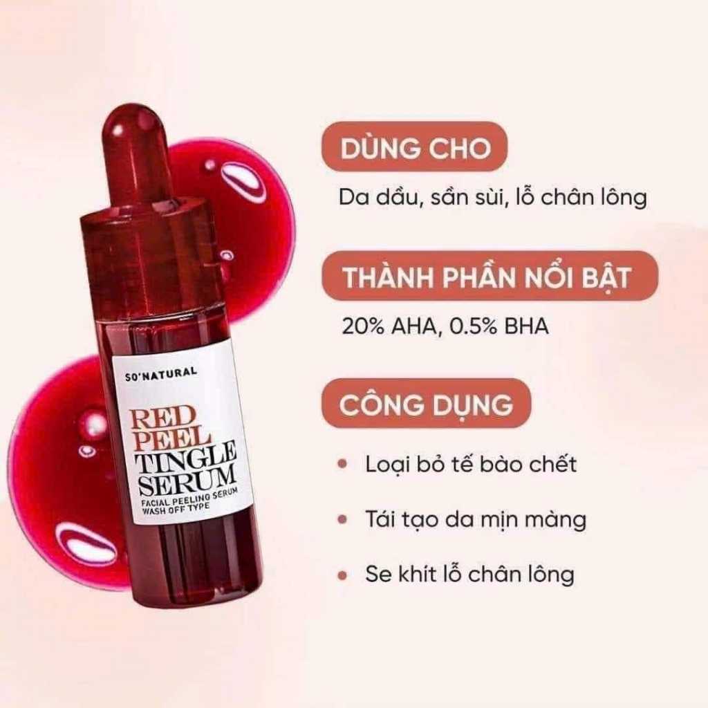 Tinh Chất Tái Tạo Da Red Peel Tingle/White Serum - 11ml