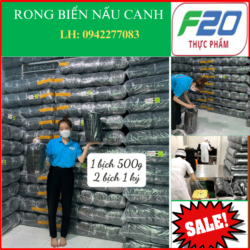 1kg Rong biển nấu canh - Rong mứt làm rong biển ăn liền