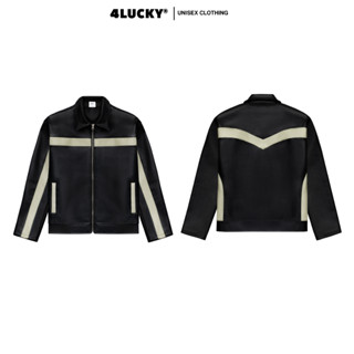 [OUTLET - KHÔNG ĐỔI TRẢ] Áo Khoác Da 4Lucky 6142 Chất PVC Cao Cấp Unisex