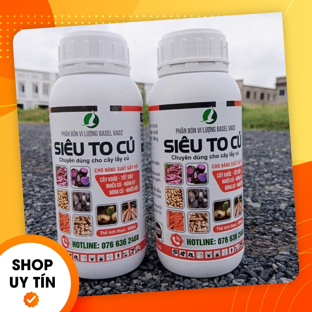 SIÊU TO CỦ 500ML