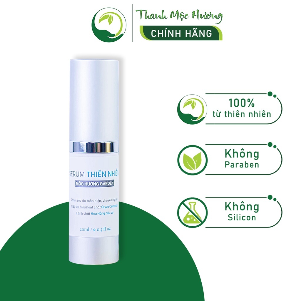 Serum Dưỡng Da Thiên Nhiên Mộc Hương Garden Thanh Mộc Hương Mờ Nám Tàn Nhang 20ml