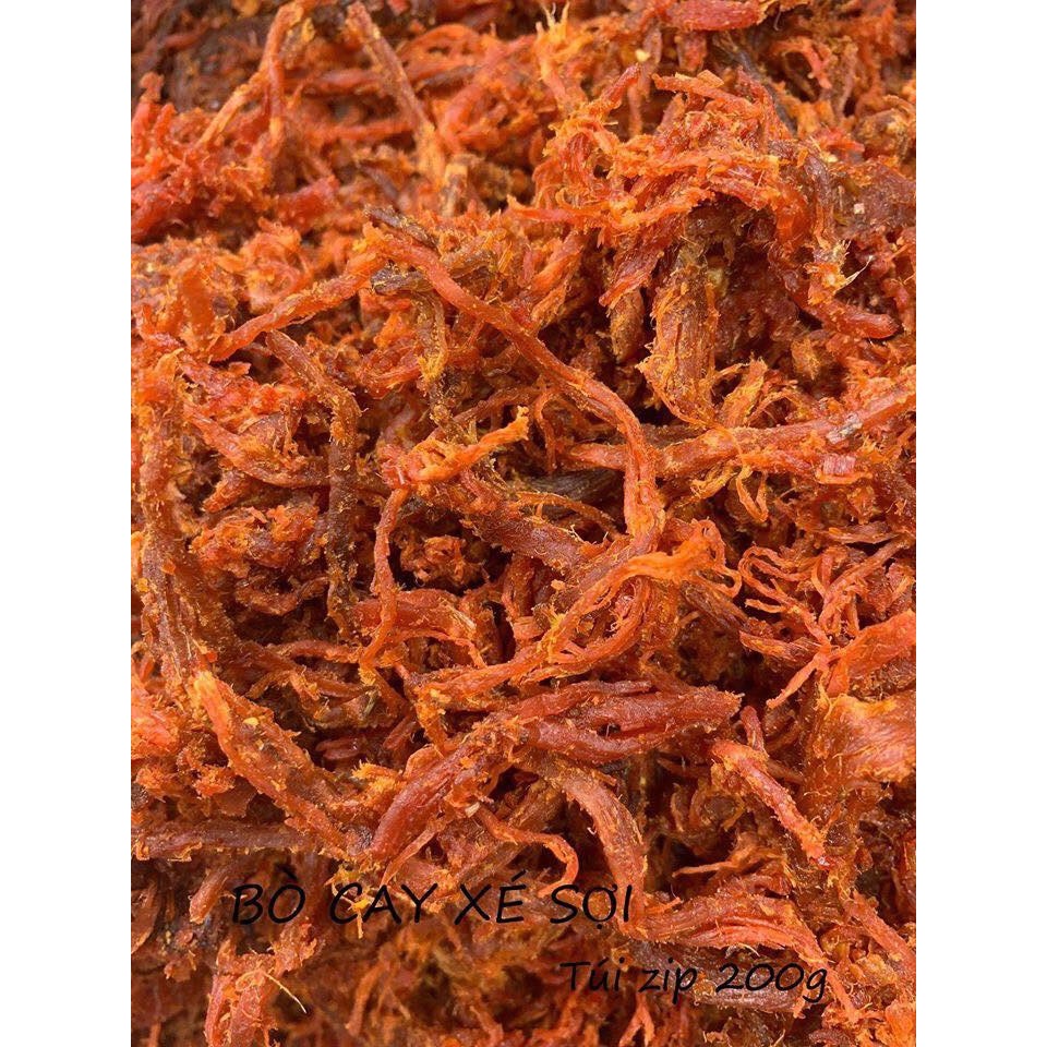 1kg bò khô xé sợi đóng túi zip