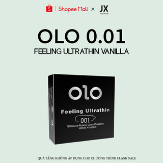 Bao cao su OLO siêu mỏng 0.01mm Feeling Ultra Thin Hộp 3 Chiếc