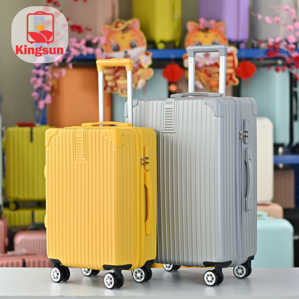 Vali du lịch Kingsun vali kéo cao cấp size 20 Inch KS-218 nhựa  ABS + PC chống xước, chống va đập bảo hành 5 năm
