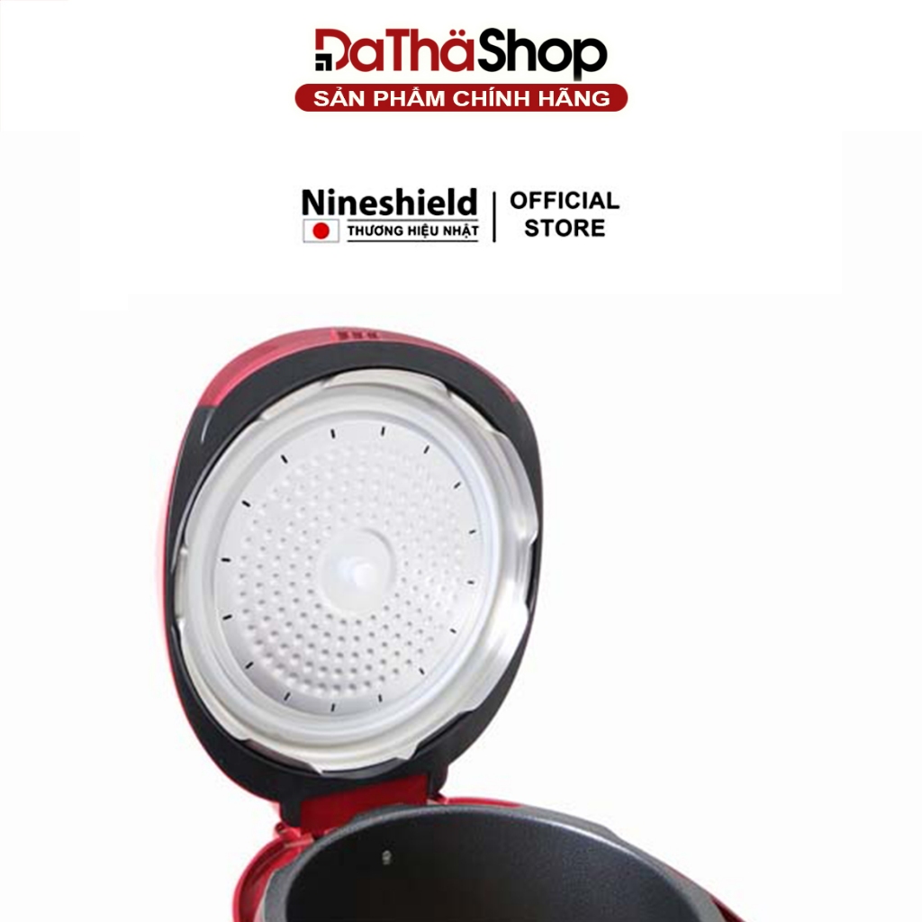 Nồi Áp Suất NINESHIELD KB-1006 Kiêm Nồi Cơm Điện Tử Dung Tích 4 Lít 10 Chế Độ Nấu