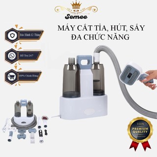 Máy cắt tỉa kèm hút và sấy lông cho thú cưng corisu - sk-2582, 8in1 siêu xịn, bảo hành 12 tháng.