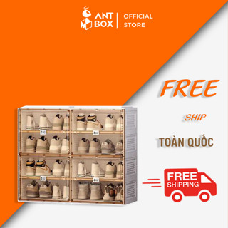 Tủ Giày Gấp Gọn Antbox Mẫu 16 Đôi Ngang Bảo Hành 2 Năm SC2D4A